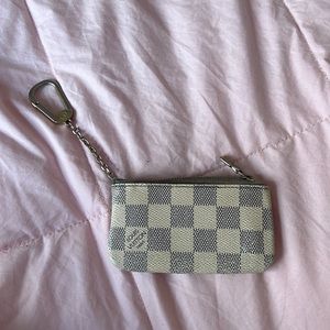 Louis Vuitton Key Pouch White